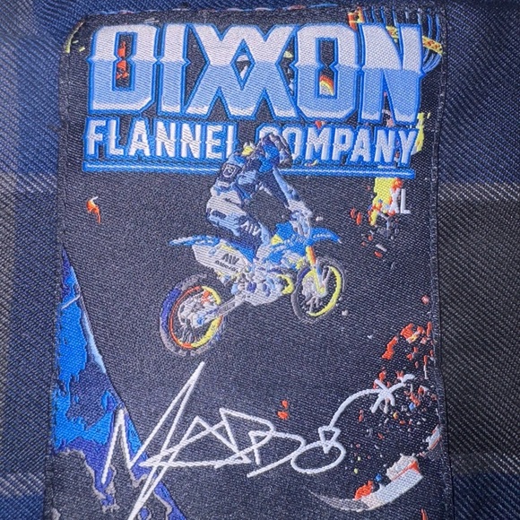 NWT DIXXON x Maddo Flannel shirt XL - Picture 11 of 11